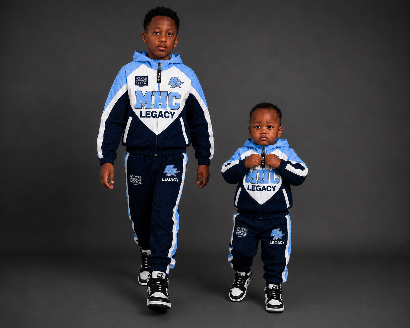 MHC Urban Carolina Legacy Windbreaker Set – Kids