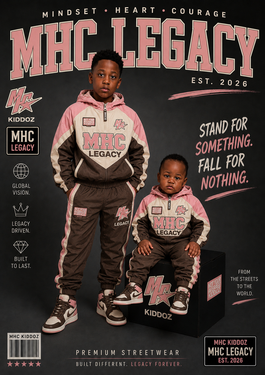 MHC Urban Blush Legacy Windbreaker Set – Kids