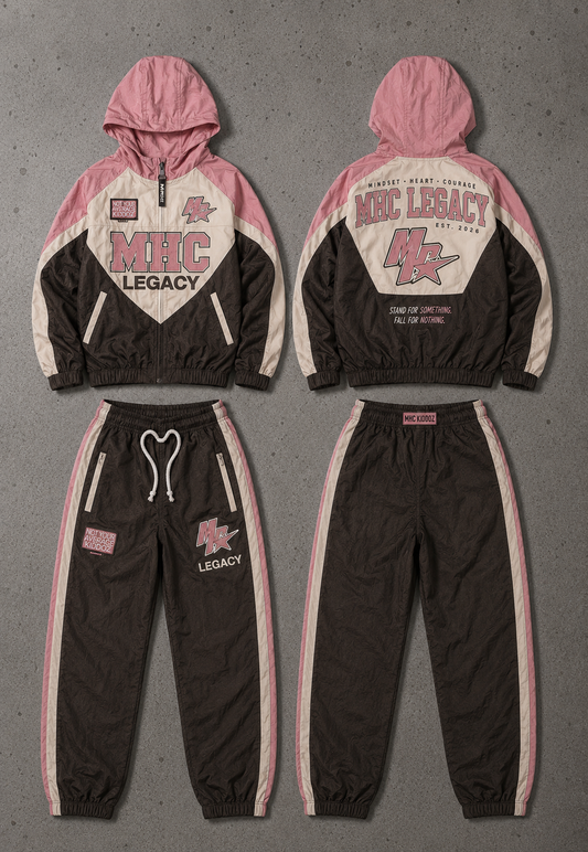 MHC Urban Blush Legacy Windbreaker Set – Adult